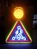 Знак светодиодный 1.22 «Пешеходный переход» со встроенным светофором Т7.2