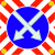 Знак светодиодный 4.2.1 (4.2.2) Объезд препятствия, два в одном, 12/220в, 2 режима работы 