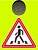 Знак светодиодный 1.22 «Пешеходный переход» со встроенным светофором Т7.2
