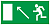 Е06.Направление к эвакуационному выходу налево вверх